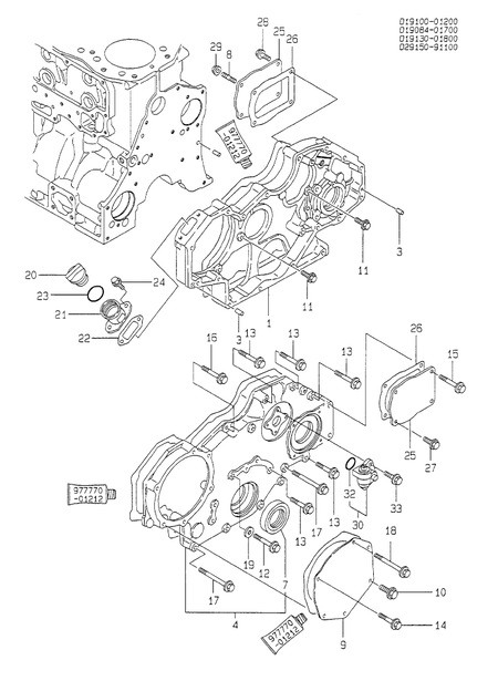 GEAR HOUSING (4TN100TL-MCC)