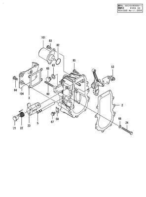 GOVERNOR(INNER PARTS) (4TNV84T-DSA2) GOVERNOR(INNER PARTS) (4TNV84T-DSA2)