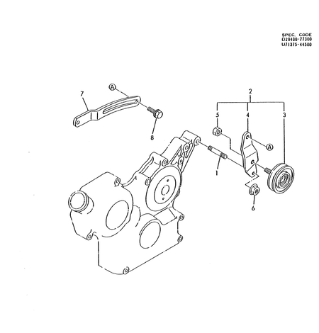 TENSION PULLEY (4TN82TL-RGB)