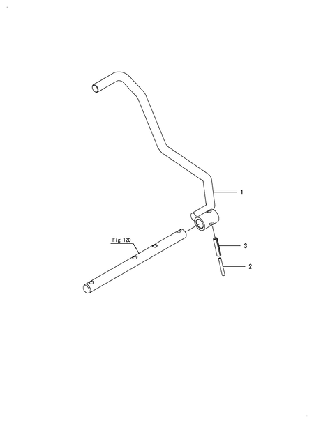 DIFFERENTIAL LOCK PEDAL (YM347A)