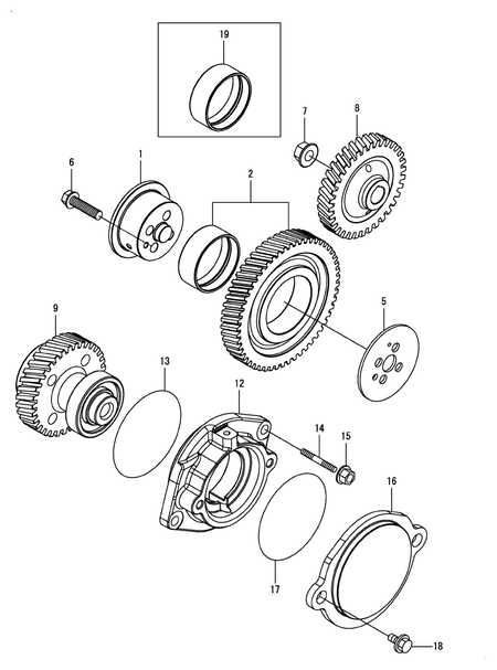 DRIVING GEAR (4TN107FHT-6SMU1)