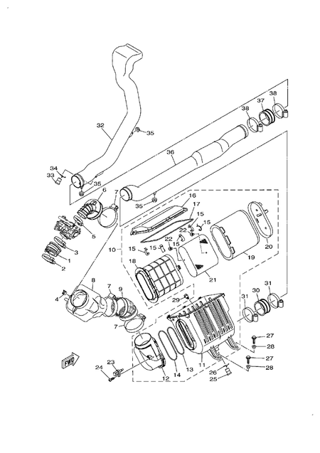 INTAKE (YU700G-RD(2022US))