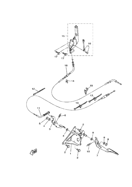 PEDAL WIRE (YU700G(2019US))