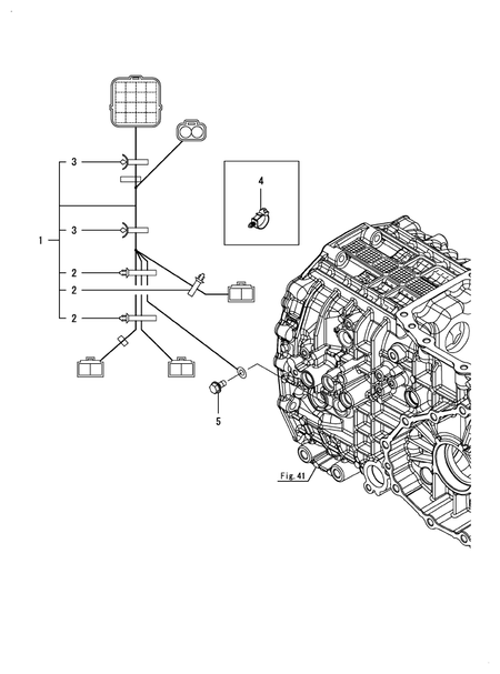 WIRE HARNESS(TRANSMISSION) (YT235Y)