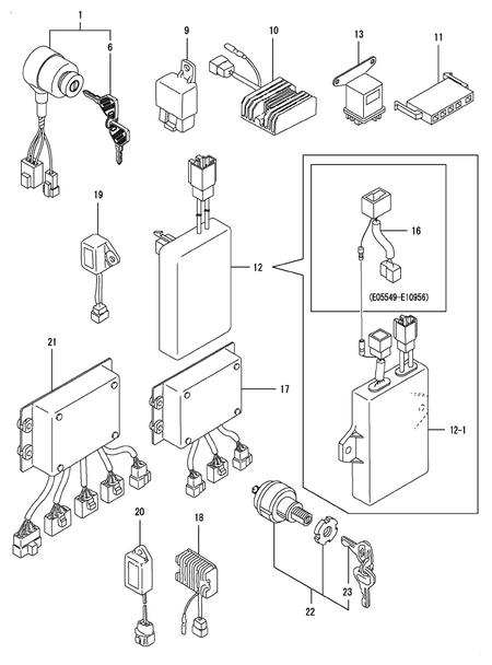 ELECTRIC PARTS (3TNE74-DG)