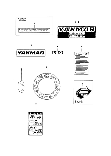 LABELS (LP8E)