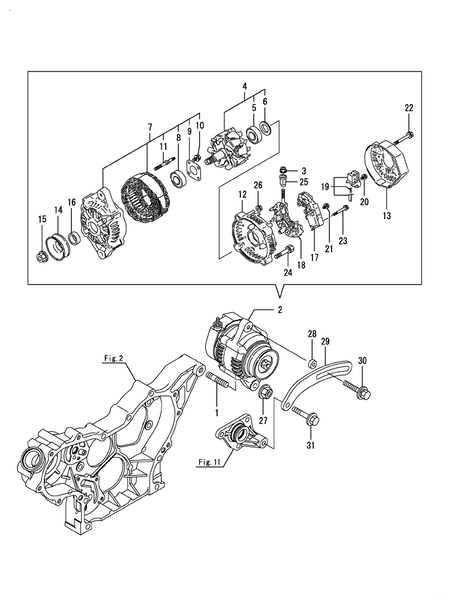GENERATOR (3TNV88C-DTR4)