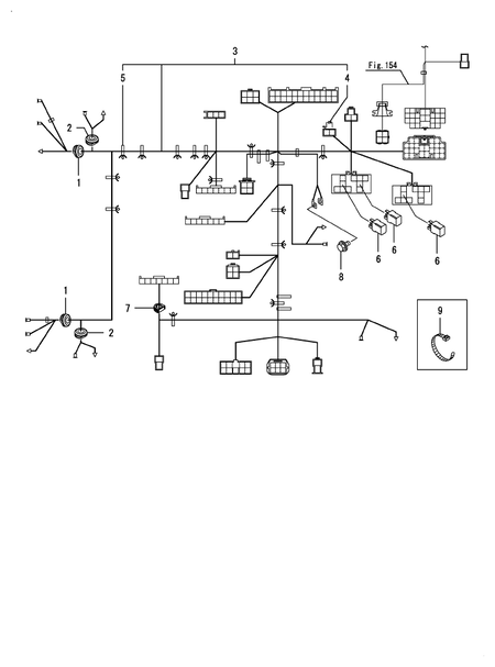 WIRE HARNESS(CABIN) (YT359Y)