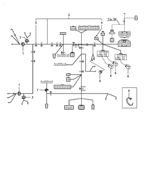 WIRE HARNESS(CABIN) (YT359Y)
