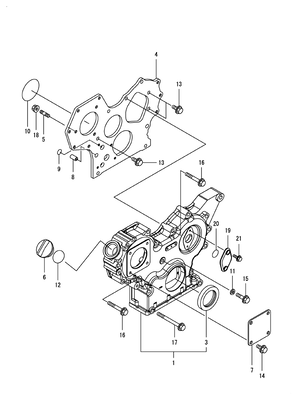 GEAR HOUSING (TNV) GEAR HOUSING (TNV)