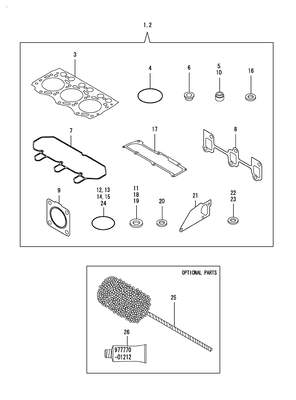 GASKET SET (3TNV76-HGE) GASKET SET (3TNV76-HGE)