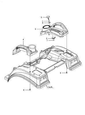 LEVER  GUIDE (SC2450(YANMAR))