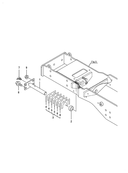 CENTER PIN (SX3100(CCY)) CENTER PIN (SX3100(CCY))