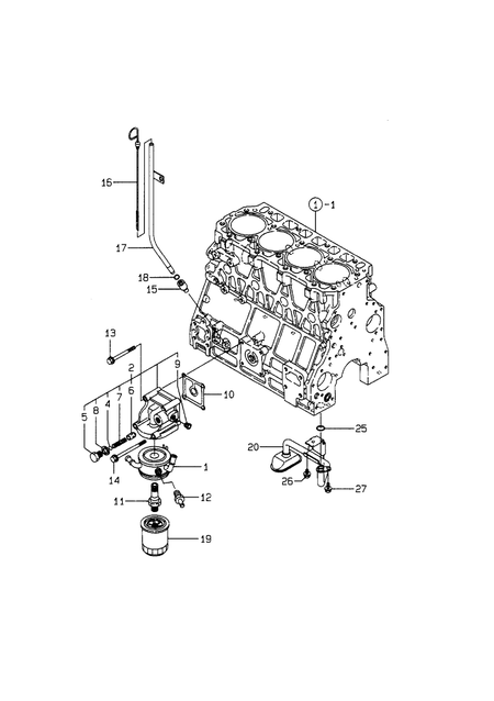 LUB.OIL SYSTEM (4TNE106-TB)