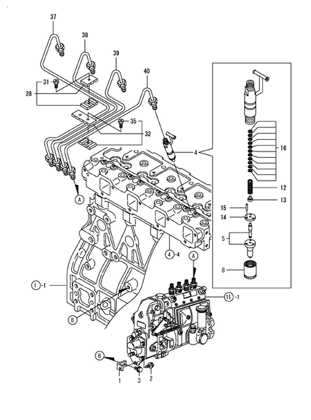 FUEL INJECTION VALVE (4TNE94-DBC)