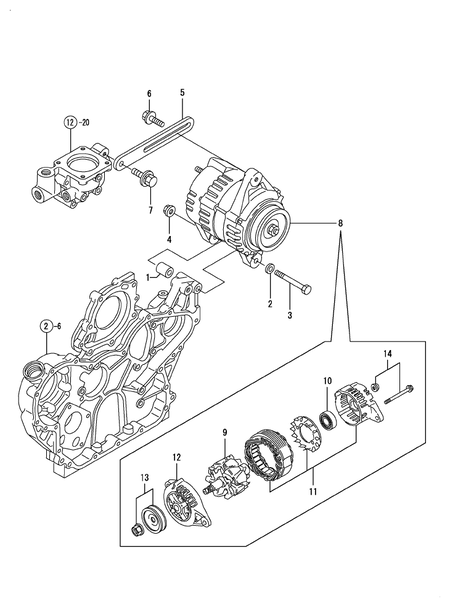 GENERATOR (4TNV106TXTBL)
