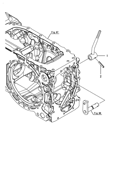 P.T.O. LEVER (YM357A)