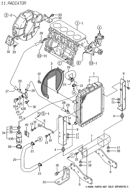 RADIATOR (4TNE84-AF)