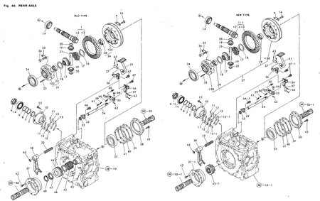 REAR AXLE (YM500D)