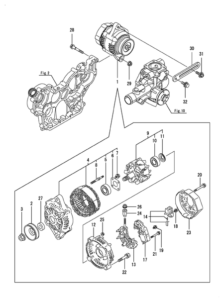 GENERATOR (4TNE92-HHYF)