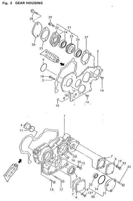 GEAR HOUSING (4TNA78E-RDWF) GEAR HOUSING (4TNA78E-RDWF)