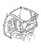 CABIN FRAME (YT357AJ,Y(100001-)