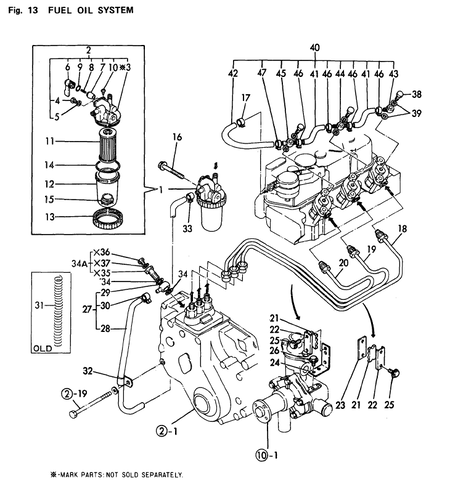 FUEL OIL SYSTEM (3T72HA-N)