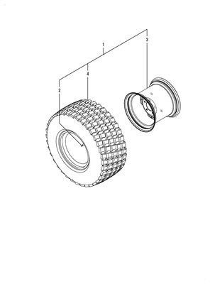 REAR WHEEL TIRE(R3) (SA223)