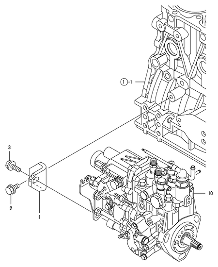 FUEL INJECTION PUMP (3TNV84-NRE) FUEL INJECTION PUMP (3TNV84-NRE)