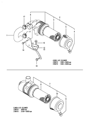 AIR CLEANER (3TNV70-ASA) AIR CLEANER (3TNV70-ASA)