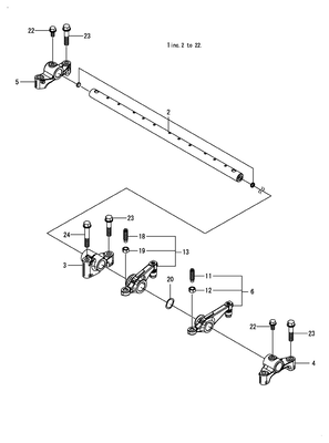ROCKER ARM (4TN107FTT-1SYA2) ROCKER ARM (4TN107FTT-1SYA2)