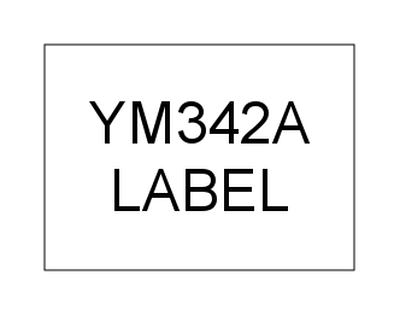 LABEL (YM342A)