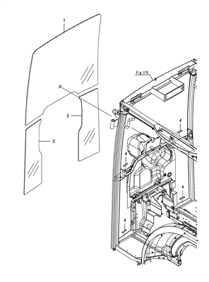 FRONT WINDOW (YT235Y)