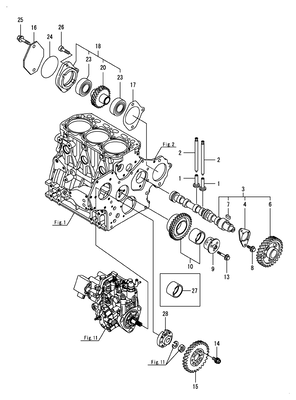 CAMSHAFT & DRIVING GEAR (3TNV88F-EPMT) CAMSHAFT & DRIVING GEAR (3TNV88F-EPMT)