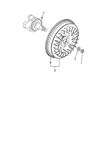 FLYWHEEL (L48N6-PEY2YI) FLYWHEEL (L48N6-PEY2YI)