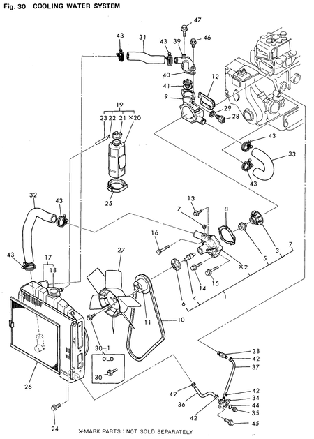 COOLING WATER SYSTEM (2T75U-N)