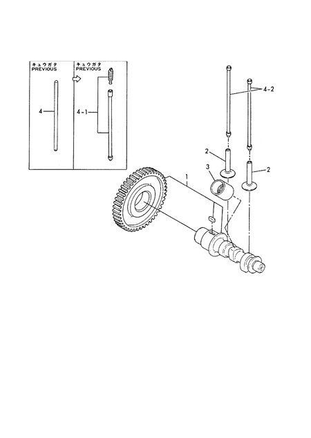 CAMSHAFT (YDP4E) CAMSHAFT (YDP4E)
