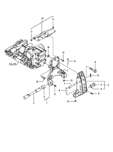 TOP LINK HINGE (YM357A-L)