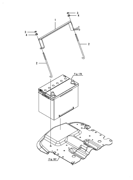 BATTERY CLAMP (YM347A)