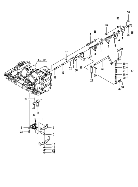 HYDRAULIC CONTROL(2) (YM347A-BR)