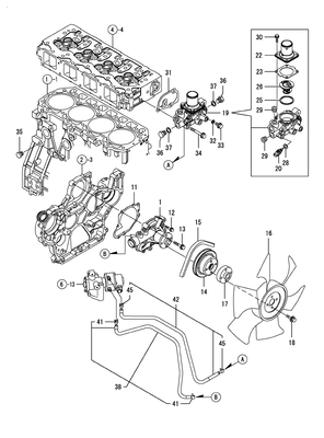 COOLING WATER SYSTEM (4TNV98-ZGGE)