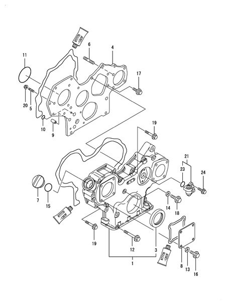 GEAR HOUSING (3TNV88-BMRGH)