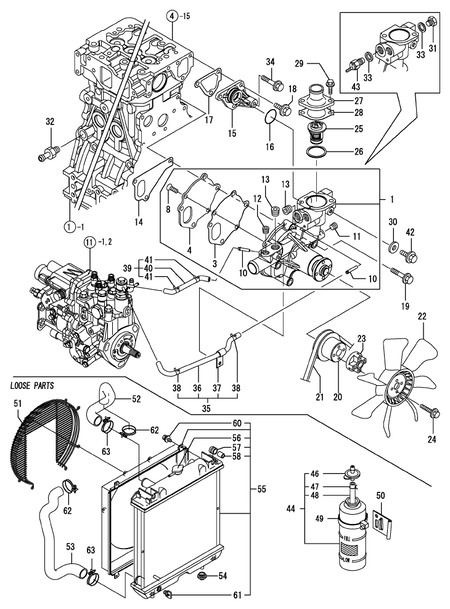 COOLING WATER SYSTEM (3TNV88-NNS)