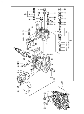 FUEL INJECTION PUMP (4TNV88-BDSA) FUEL INJECTION PUMP (4TNV88-BDSA)
