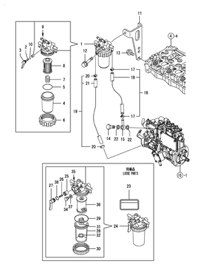 FUEL LINE (3TNM68-ASA)