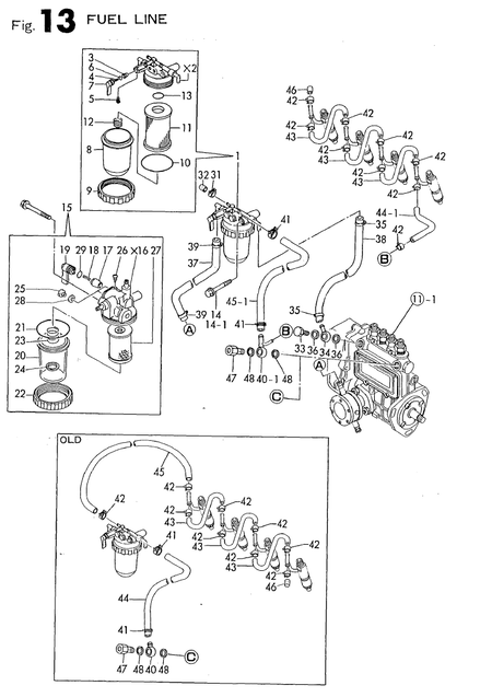 FUEL LINES (4TN82L-RTGS)