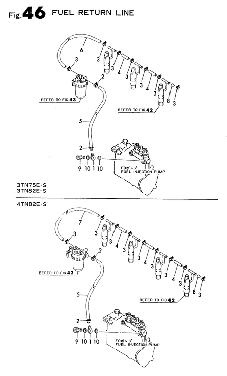 FUEL RETURN LINE (4TN82E-S)