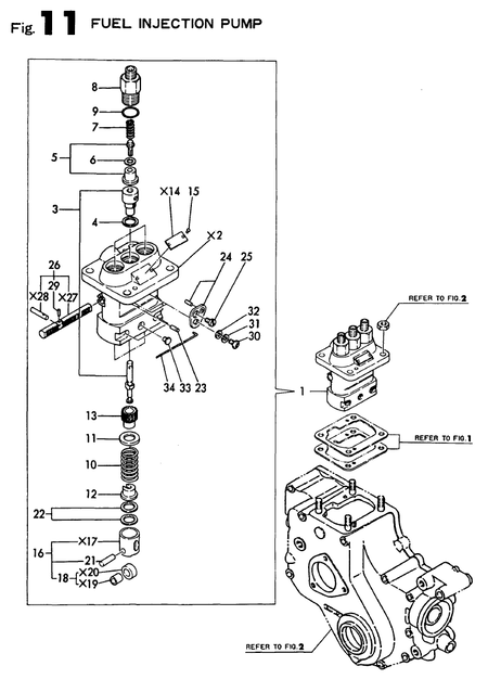 FUEL INJECTION PUMP (3T72HA-S)