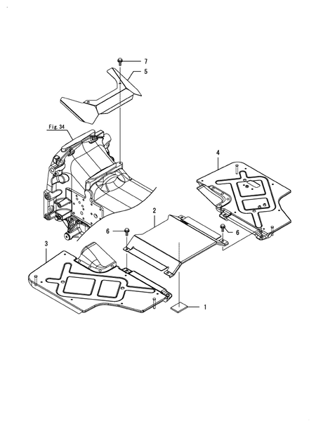 FLOOR (LX490(YANMAR))