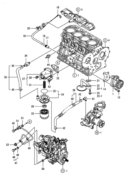 LUB.OIL SYSTEM (4TNV88-BKGWLF)